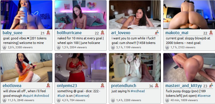 Chicas en Vivo y Gratis